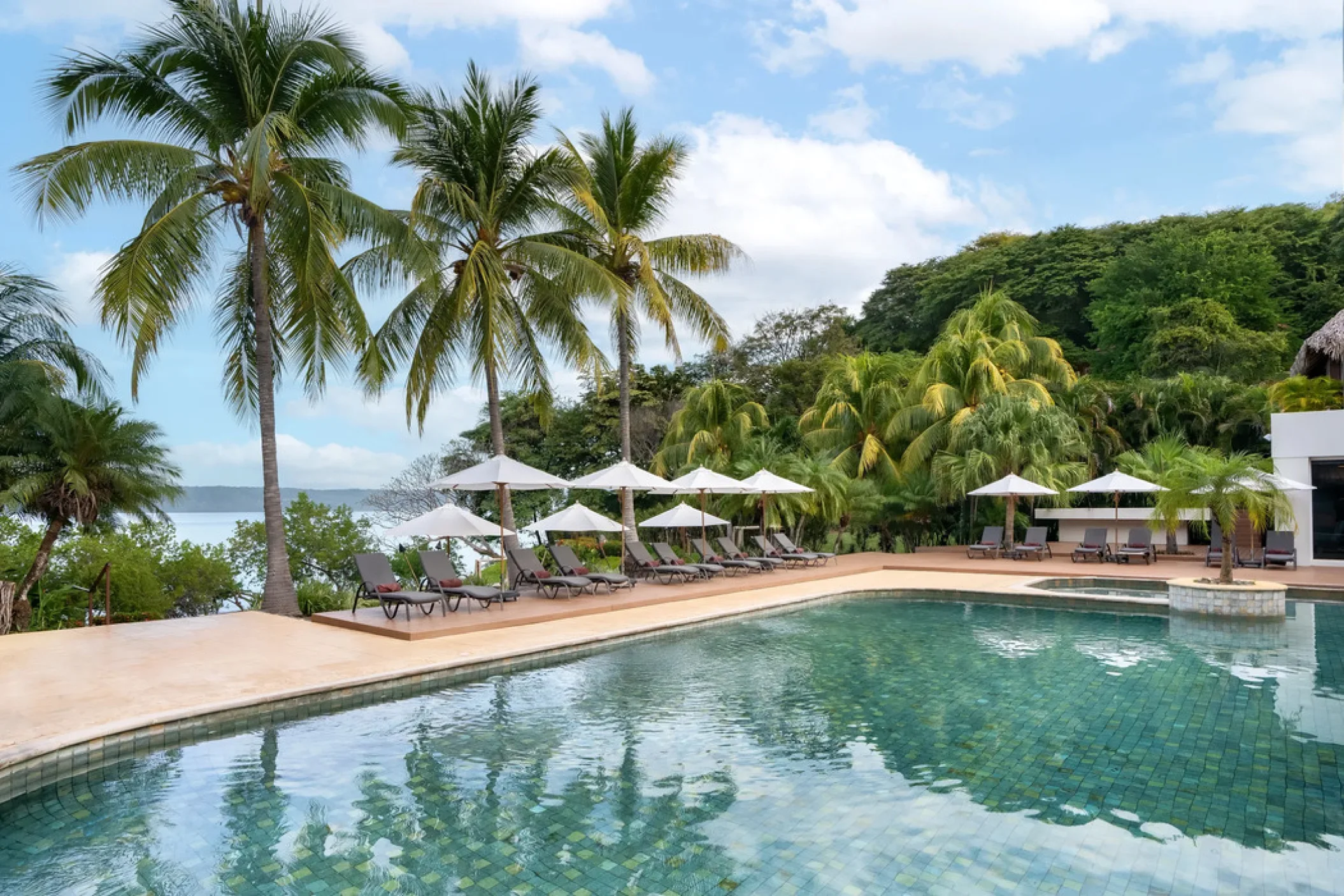 spa pool at Secrets Papagayo Costa Rica