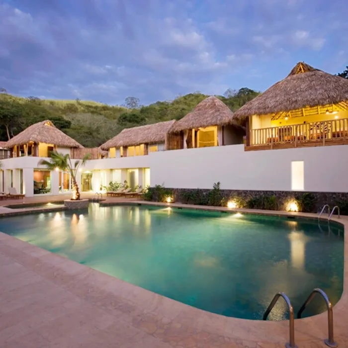 spa pool deck venue at Secrets Papagayo Costa Rica