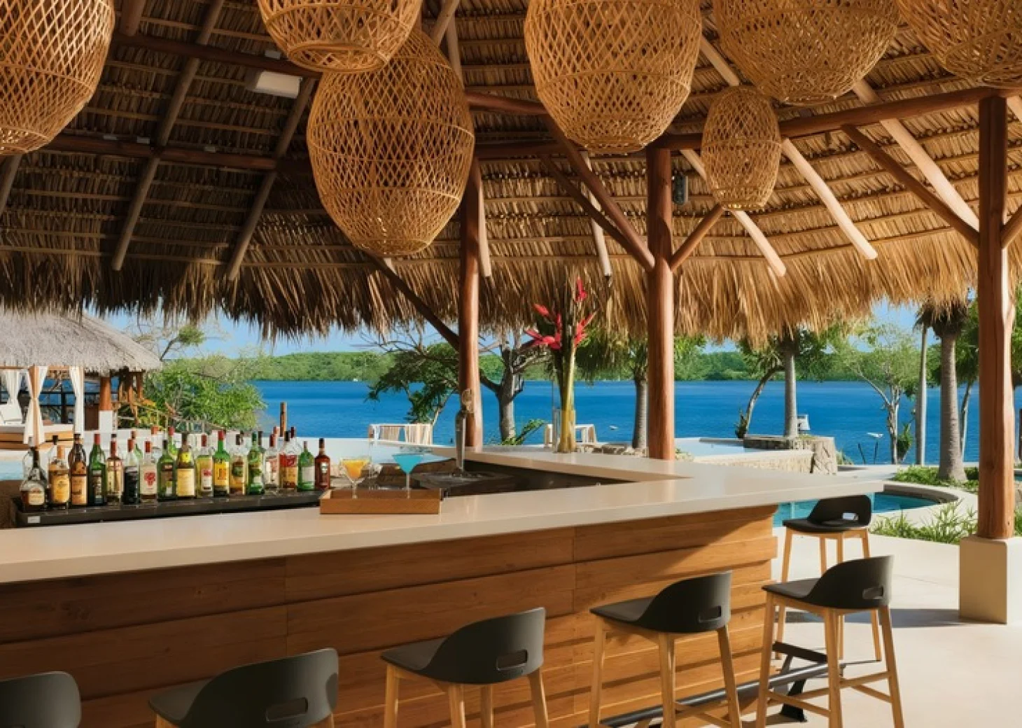 sugar reef bar at Secrets Papagayo Costa Rica