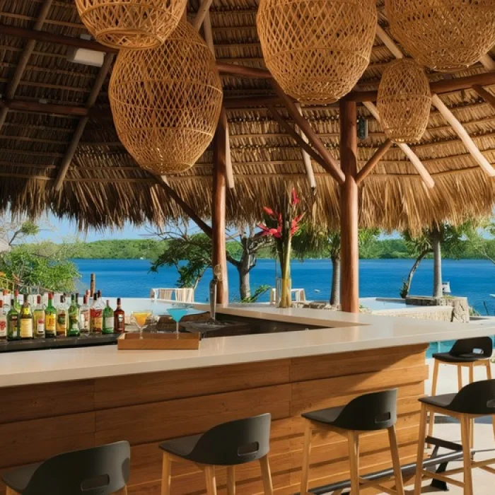 sugar reef bar at Secrets Papagayo Costa Rica