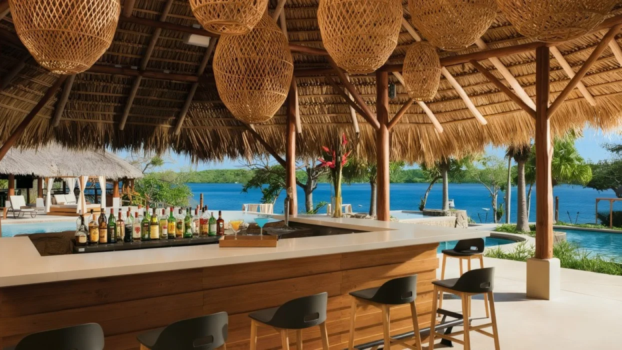 sugar reef bar at Secrets Papagayo Costa Rica