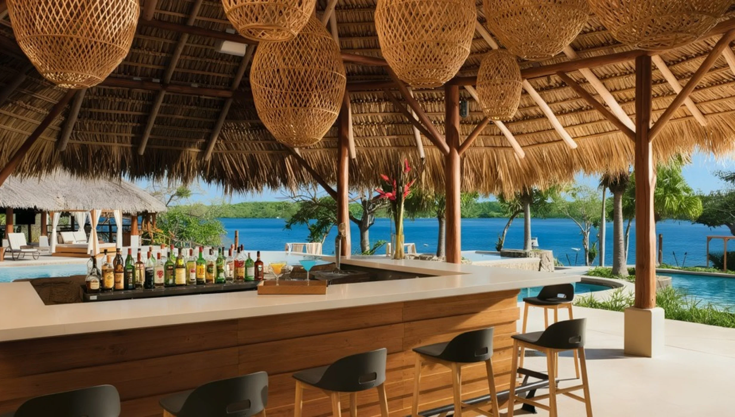 sugar reef bar at Secrets Papagayo Costa Rica