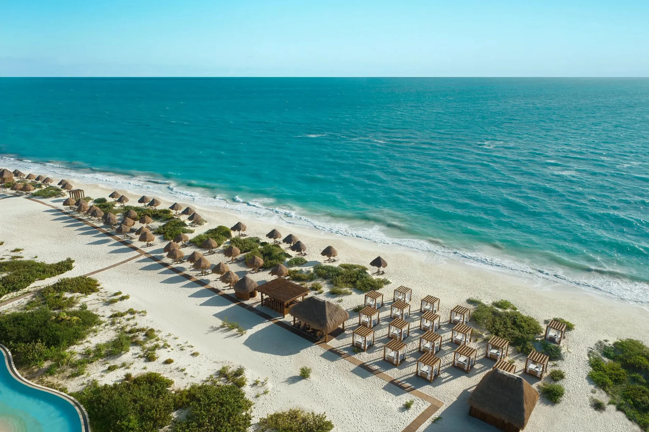 beach at Secrets Playa Blanca Costa Mujeres