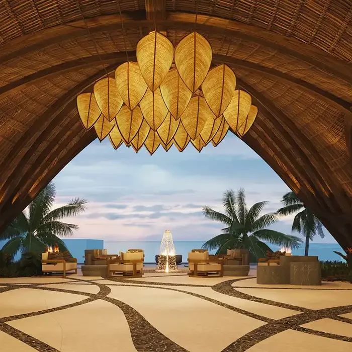 Secrets Playa Blanca Resort lobby