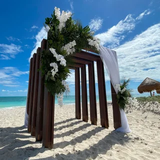 Beach Wedding Venue at Secrets Playa Blanca Resort
