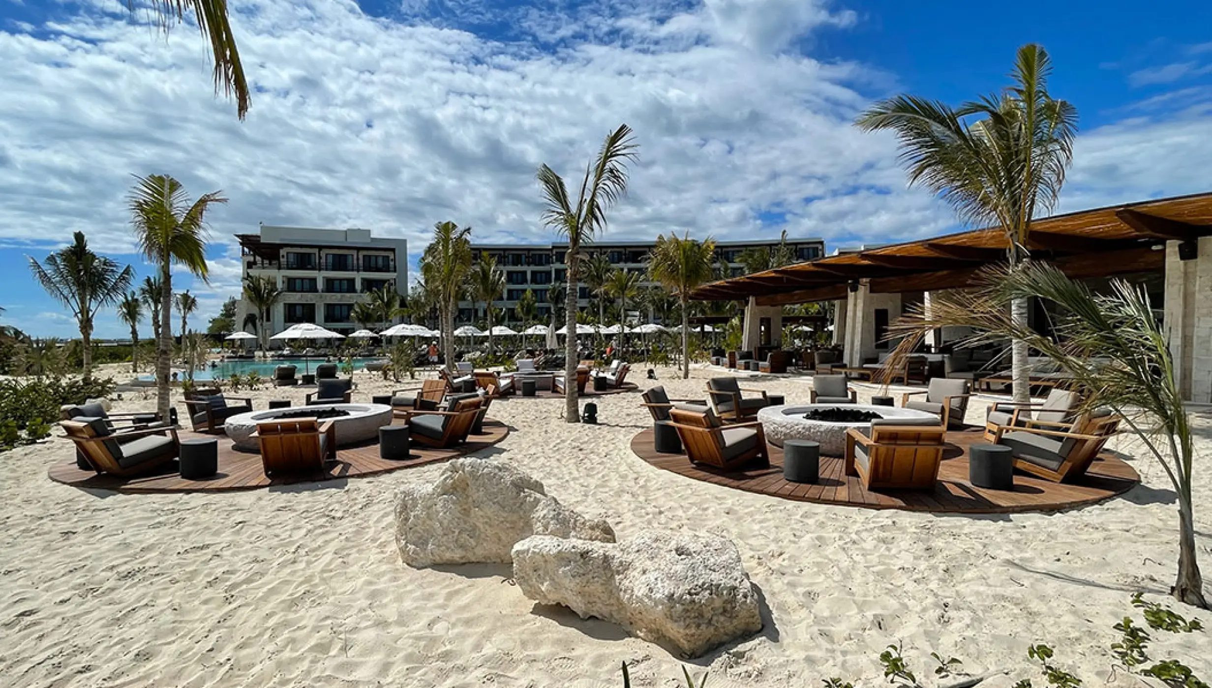 Seaside Terrace Wedding Venue at Secrets Playa Blanca
