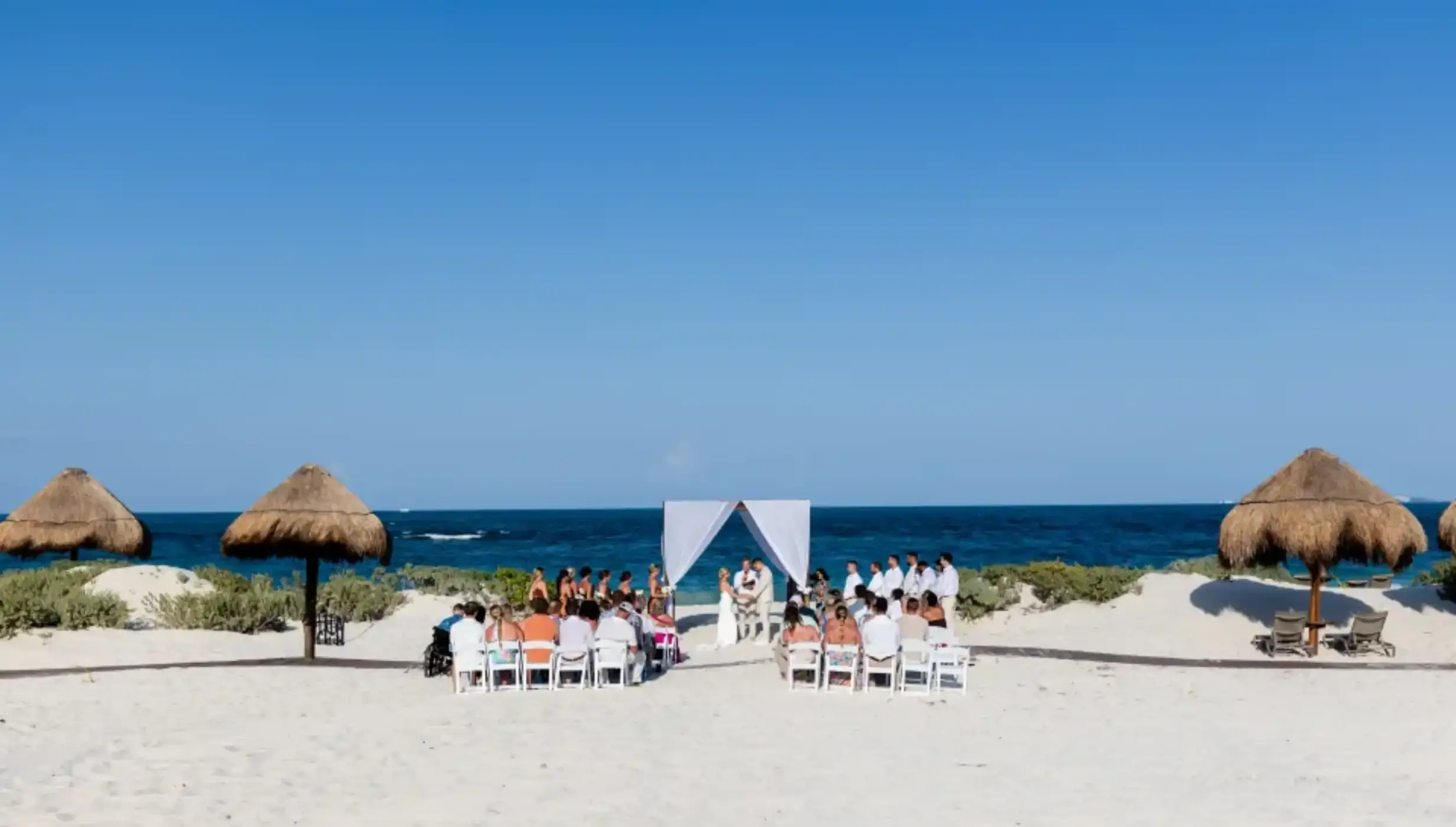 wedding gazebo venue at Secrets Playa Blanca