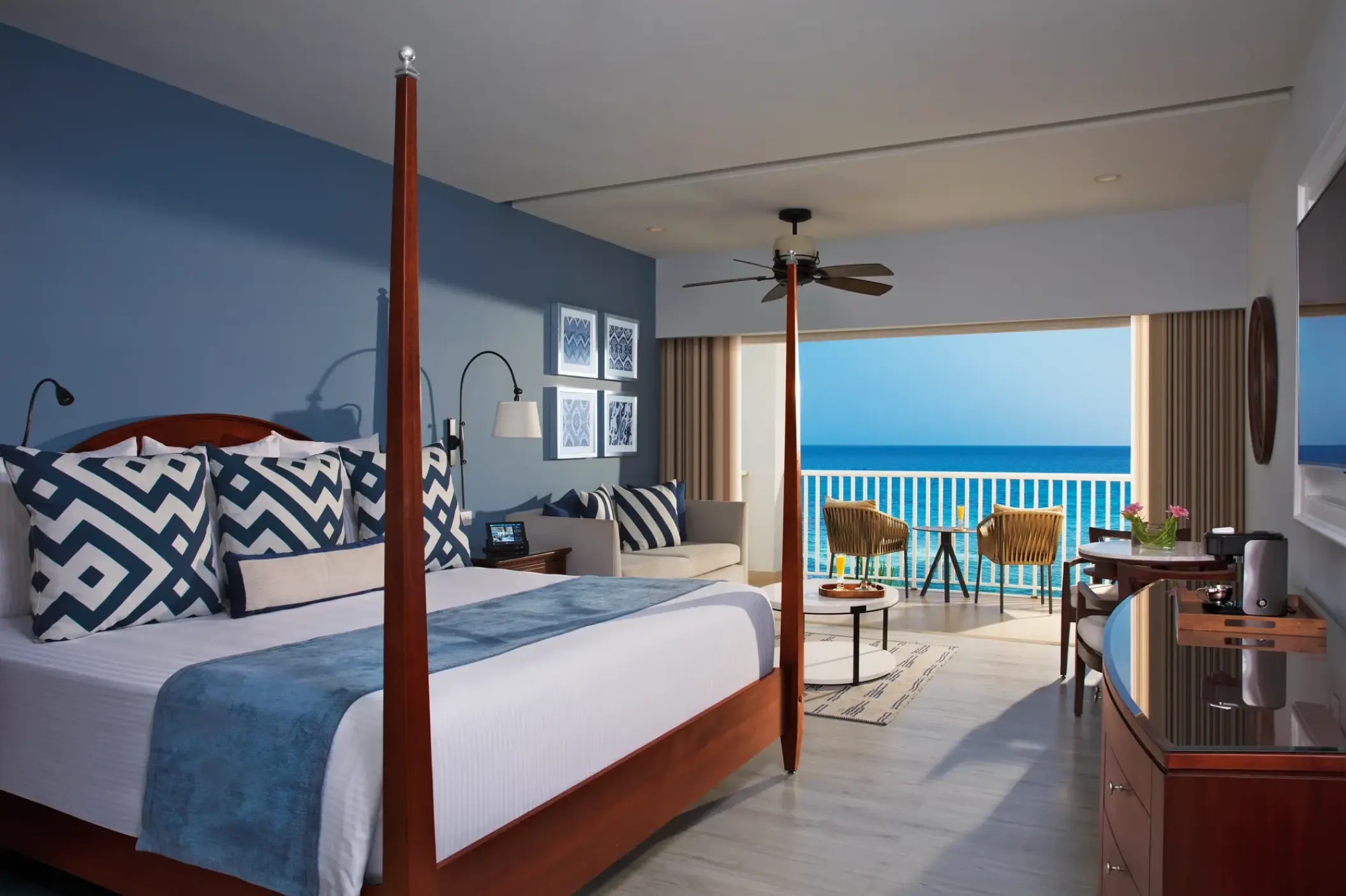 Junior Suite Ocean View at Secrets St James, Montego Bay