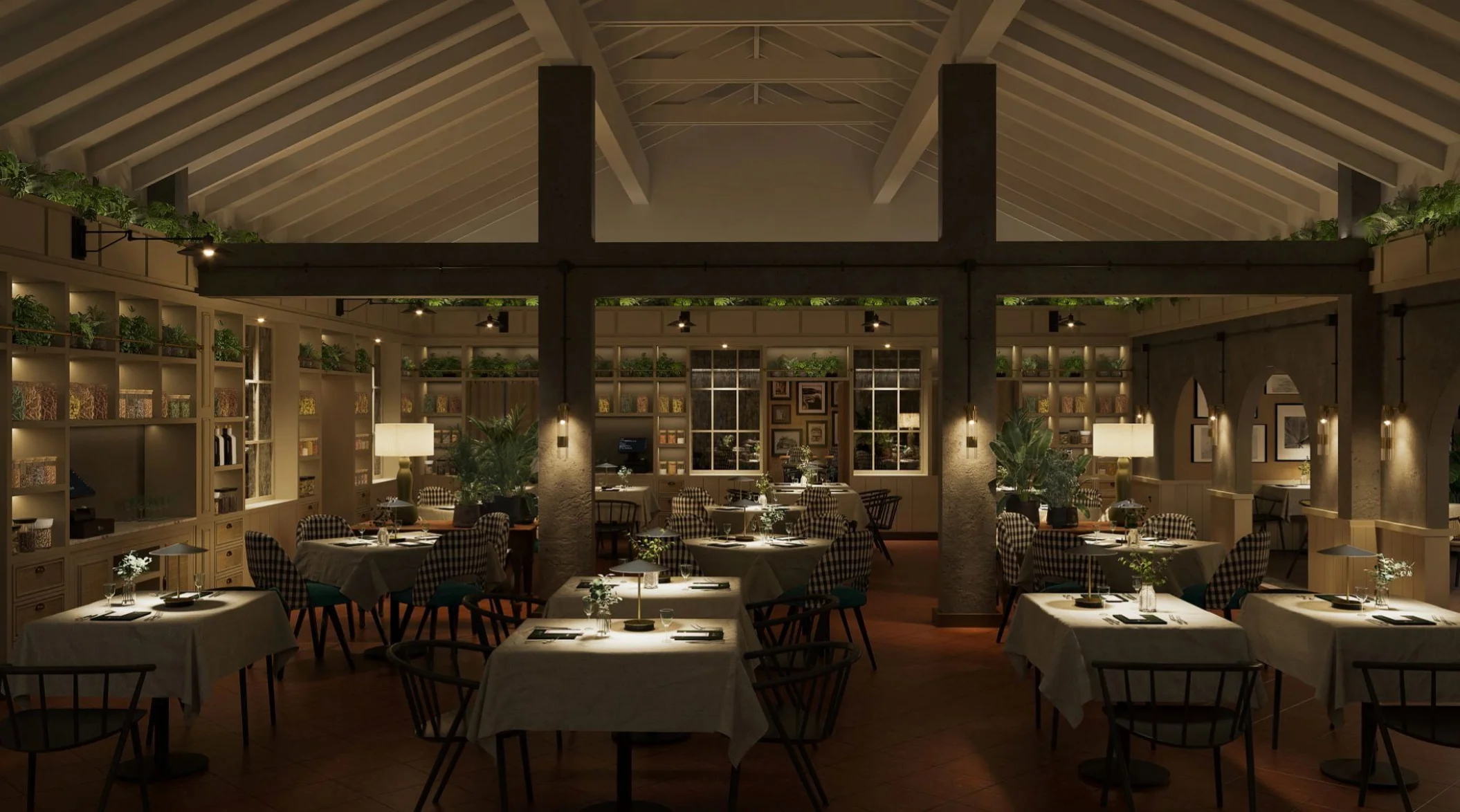 Portofino restaurant at secrets st lucia