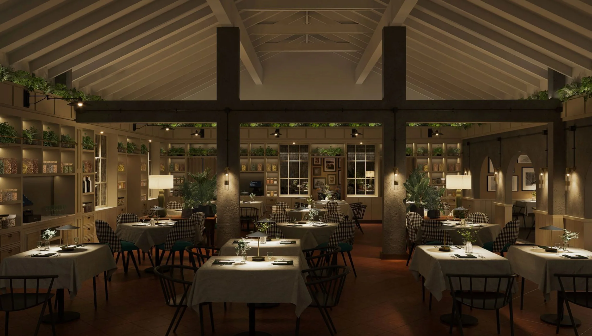 Portofino restaurant at secrets st lucia