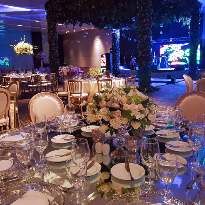 Ballroom wedding venue at Secrets The Vine Cancun.