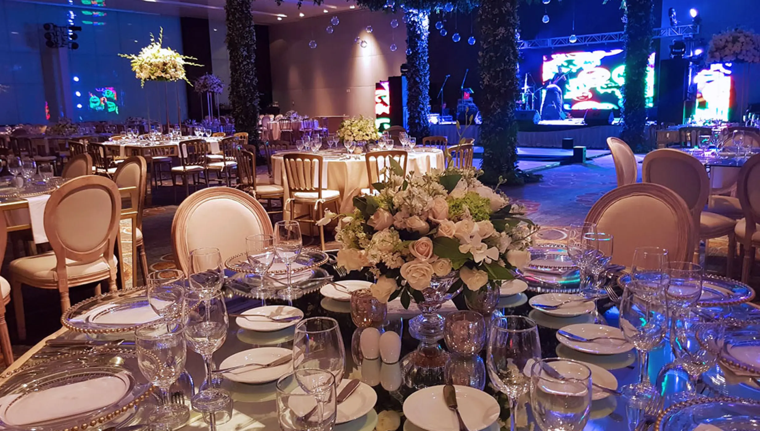 Ballroom wedding venue at Secrets The Vine Cancun.