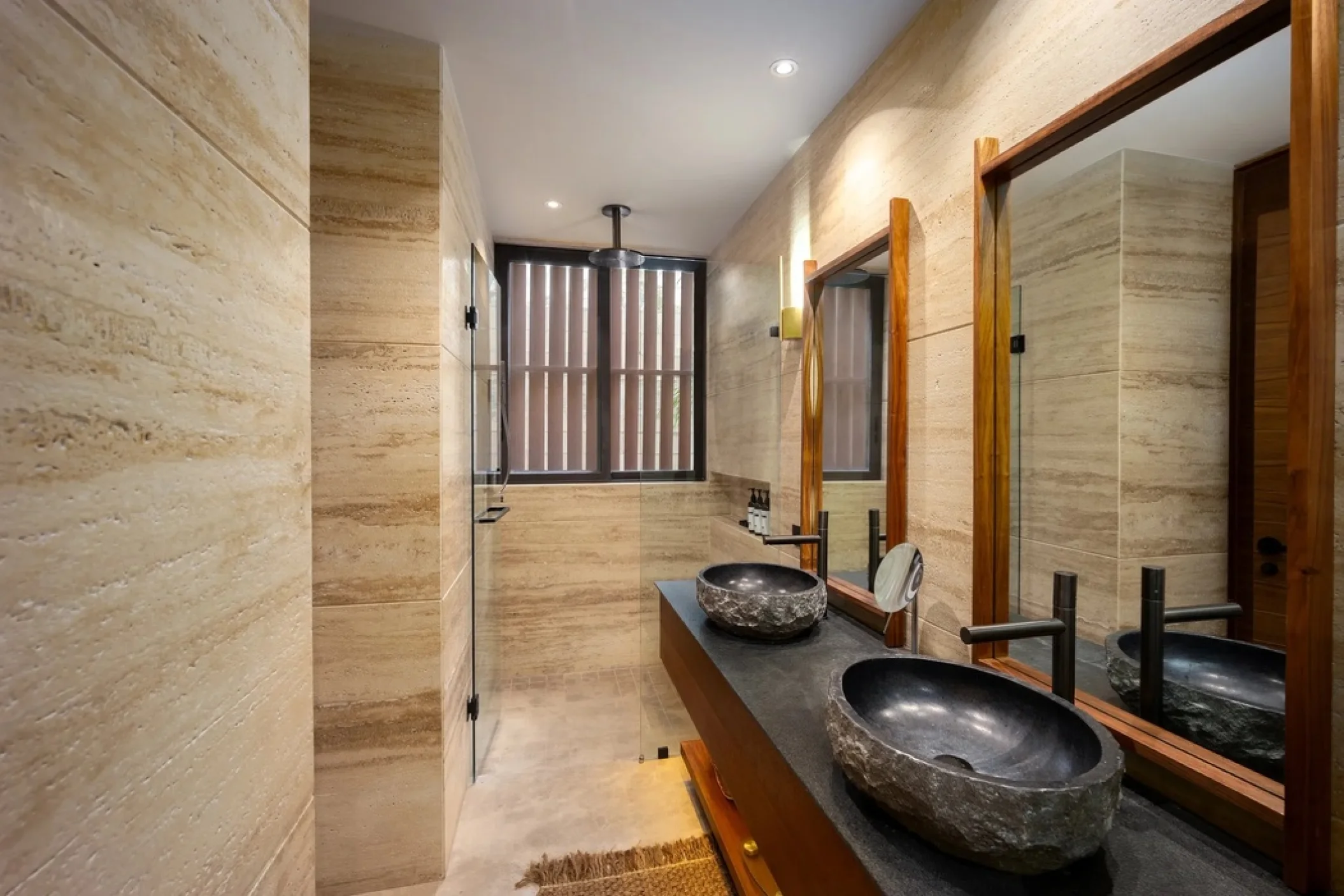 bathroom of villa at Secrets Tulum