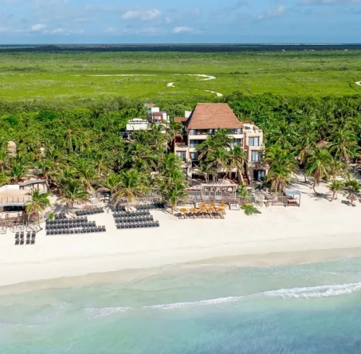 casa zamna beach club at Secrets Tulum