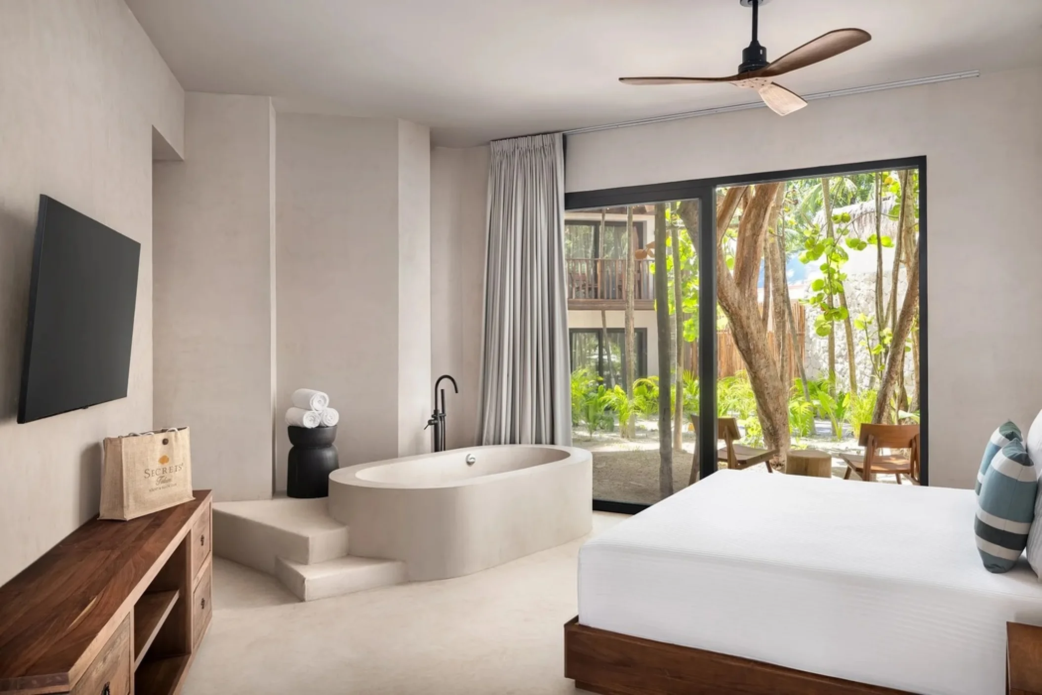 casa zamna tropical view suite at Secrets Tulum