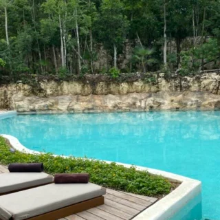 Secrets Tulum cenote terrace A venue