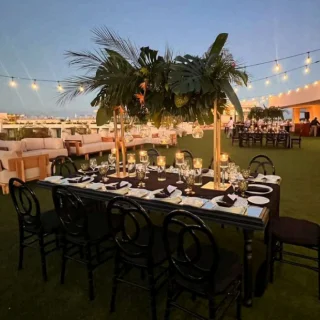 Secrets Tulum rooftop garden venue
