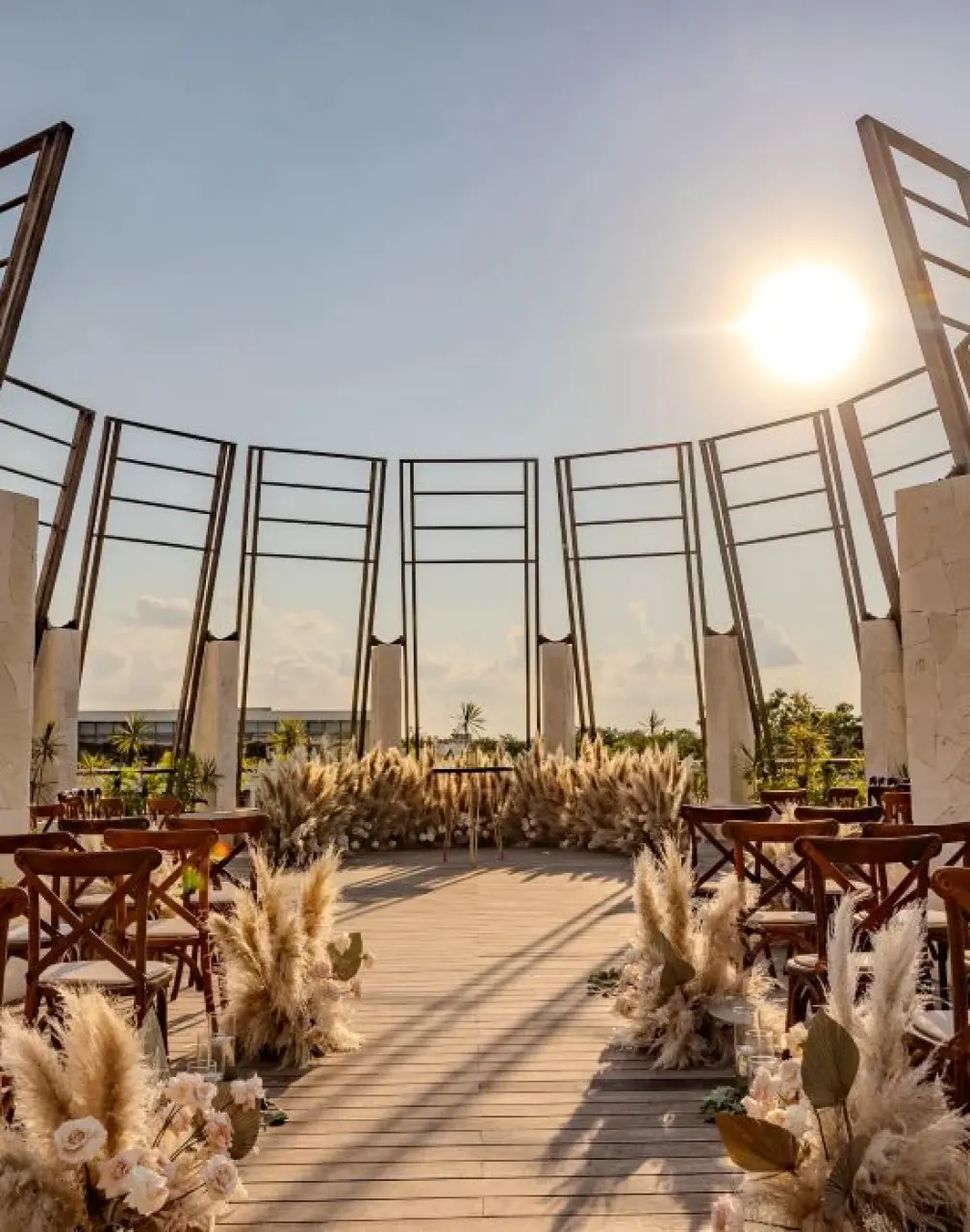 Secrets Tulum sky gazebo venue