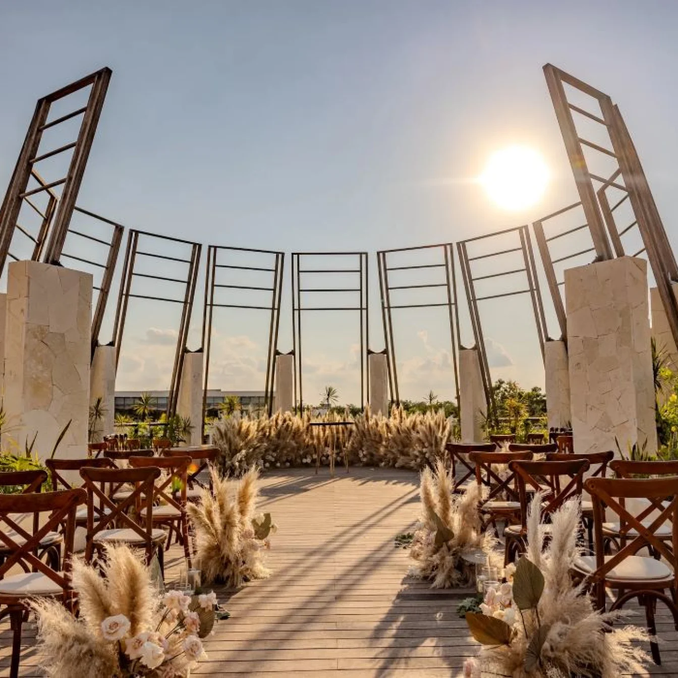 Secrets Tulum sky gazebo venue