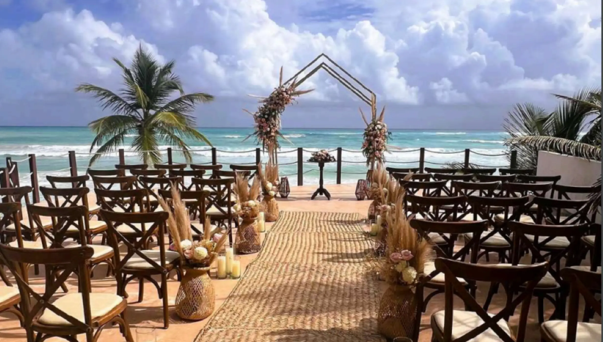 willy's terrace venue at Secrets Tulum