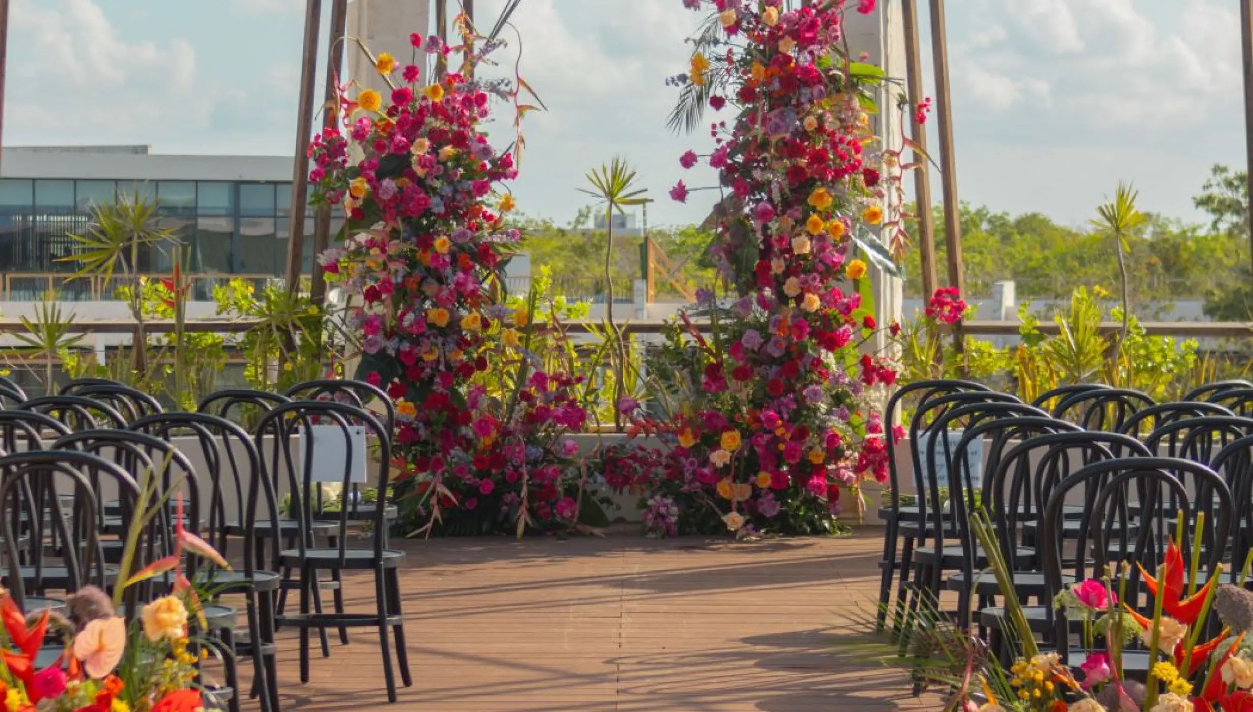 Secrets Tulum sky gazebo venue