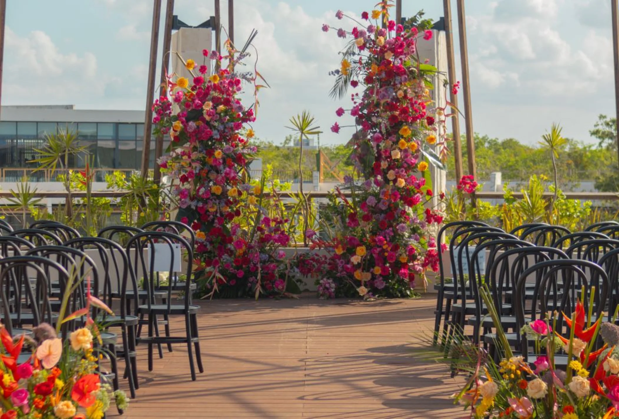 Secrets Tulum sky gazebo venue