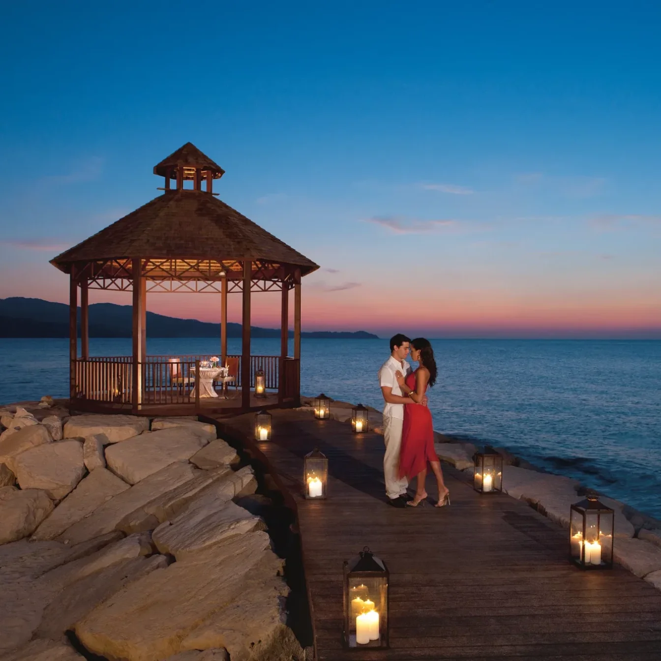 Romantic Dinner at Secrets Wild Orchid.