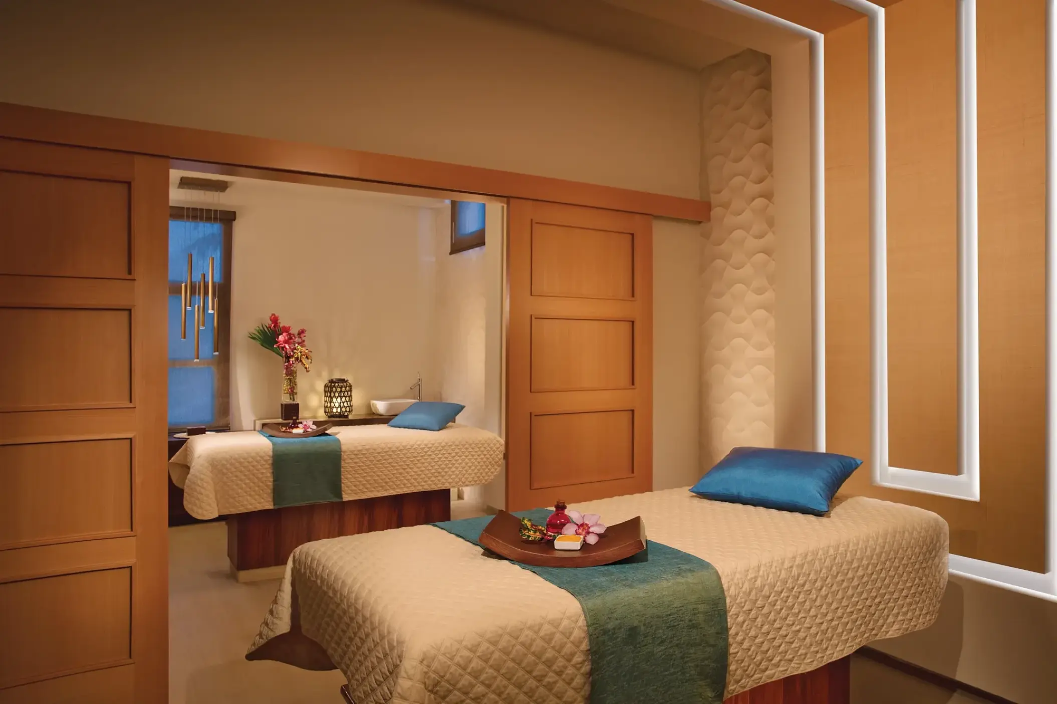 Couples massage cabin at Secrets Wild Orchid, Montego Bay