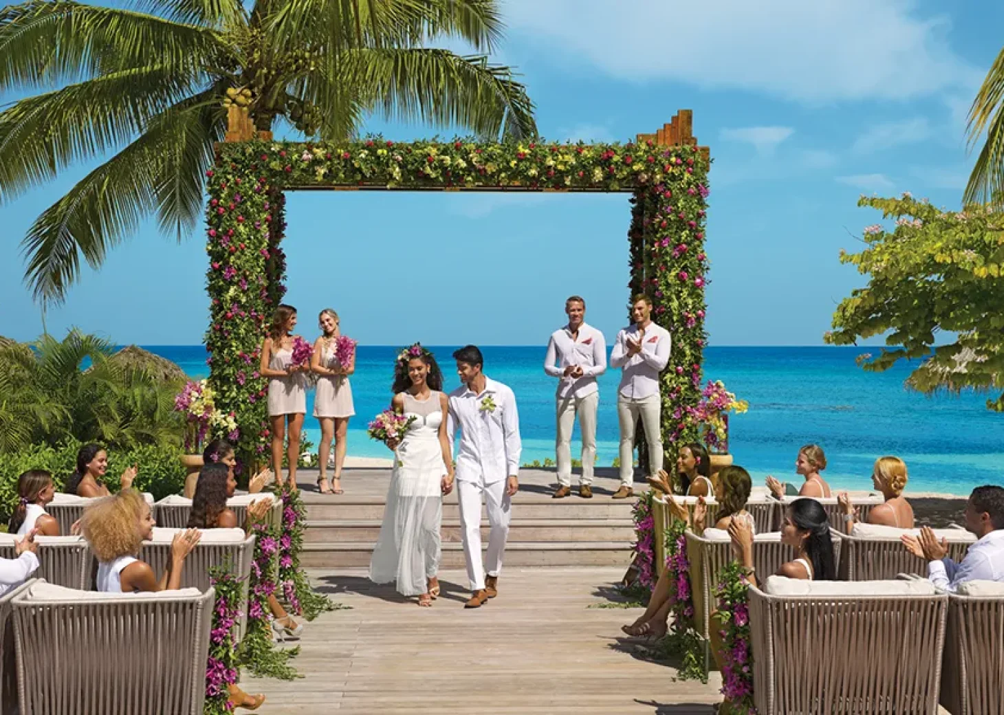 Breathless Gazebo wedding venue at Secrets Wild Orchid