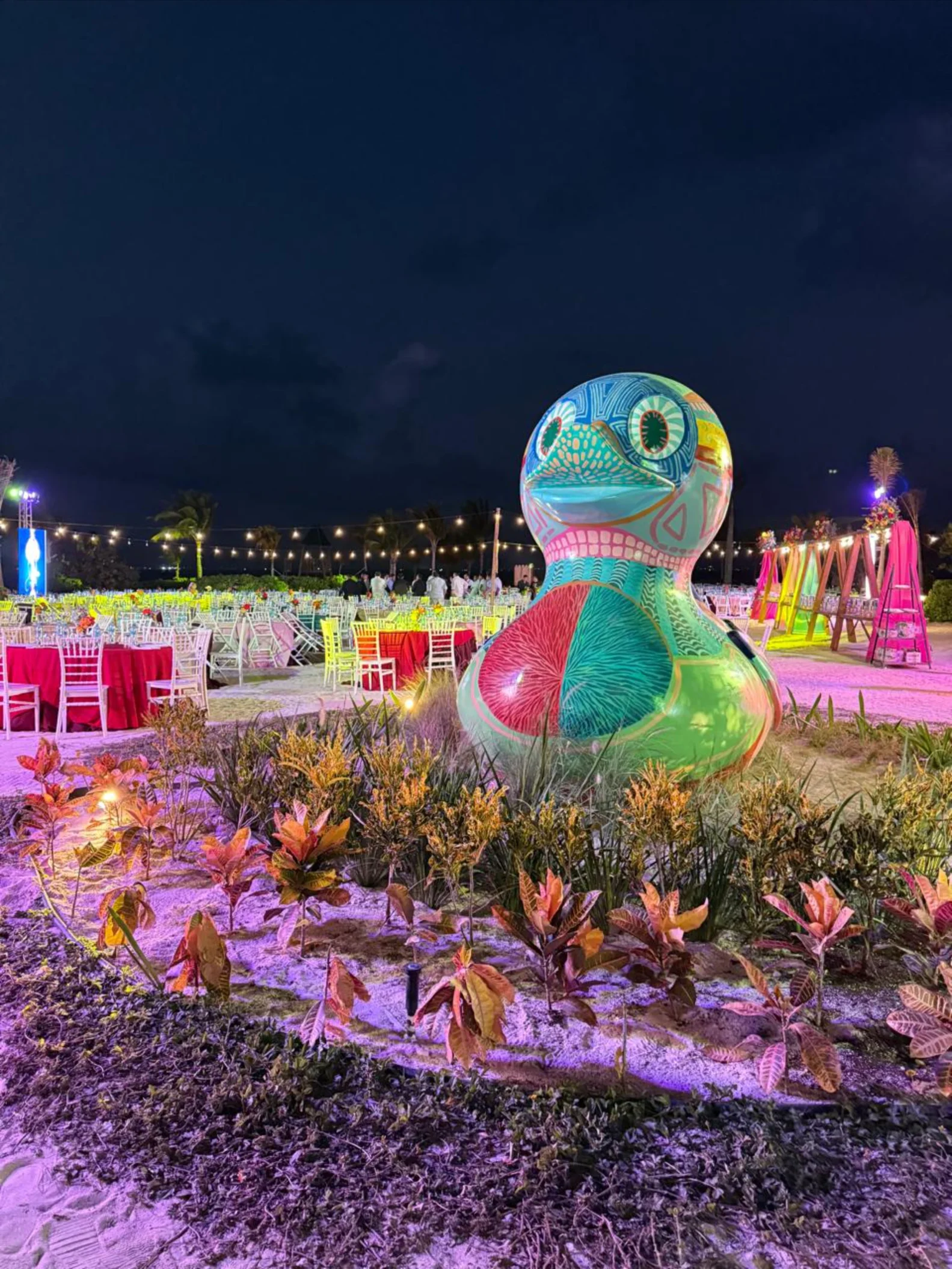 Central Beach venue at SLS Playa Mujeres