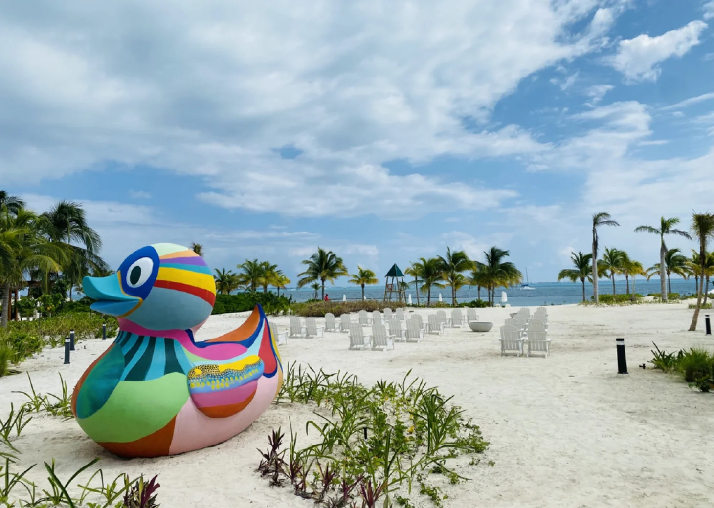 central beach venue at SLS Playa Mujeres