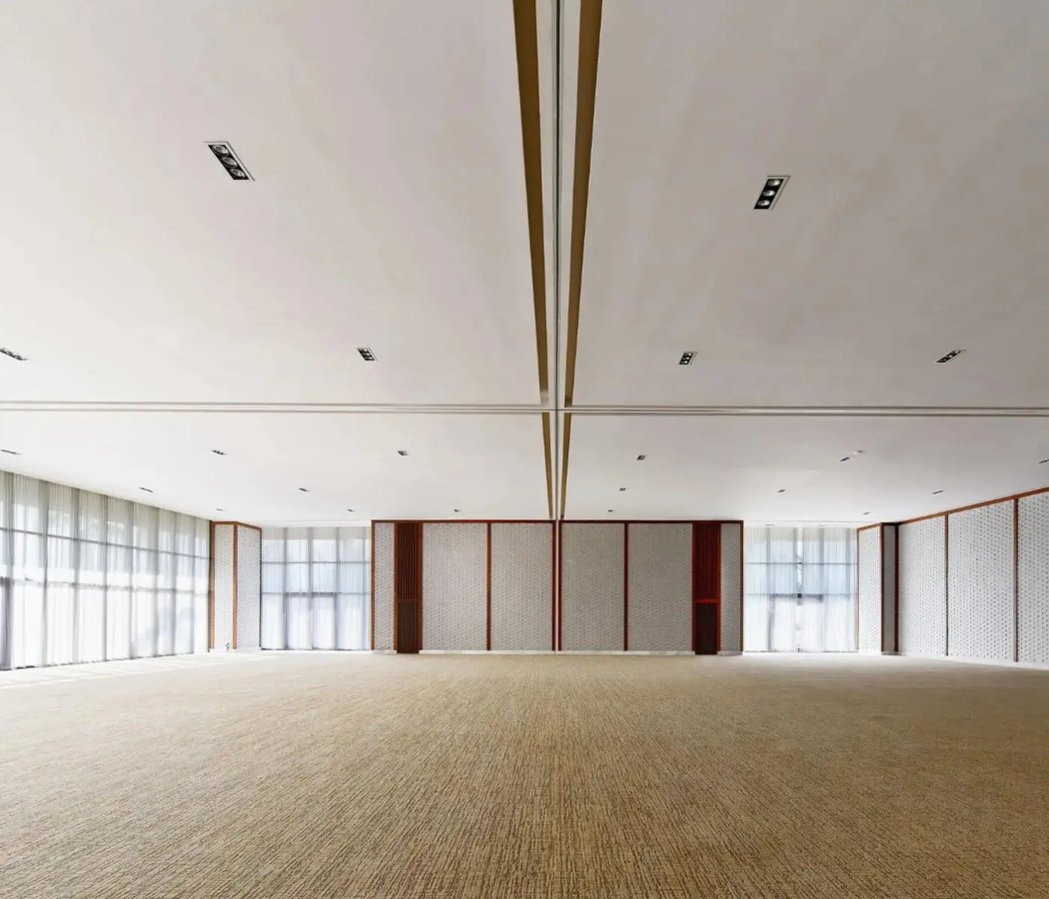 Grand Ballroom indoor wedding reception venue at SLS Playa Mujeres, Cancun