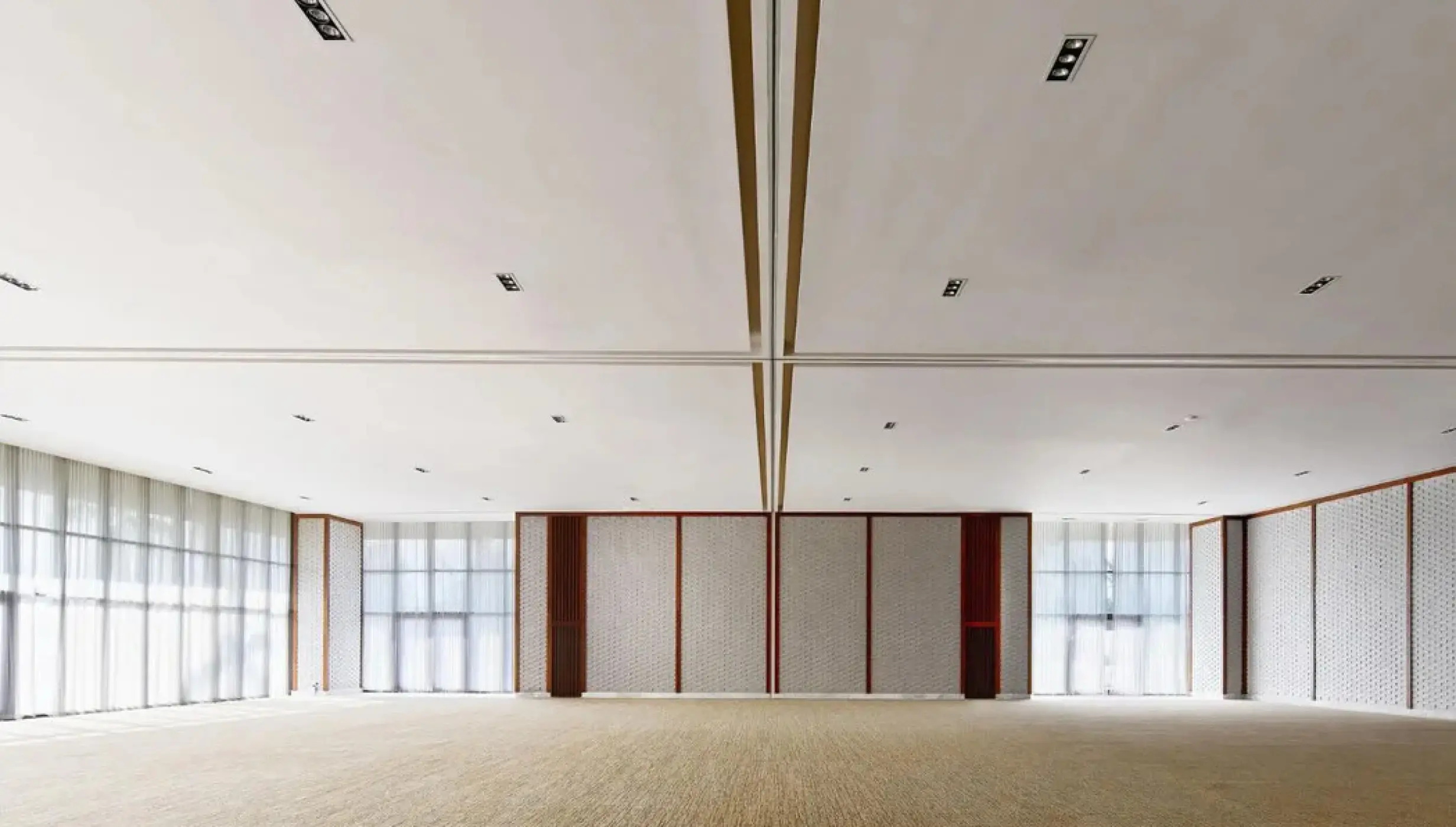 Grand Ballroom indoor wedding reception venue at SLS Playa Mujeres, Cancun