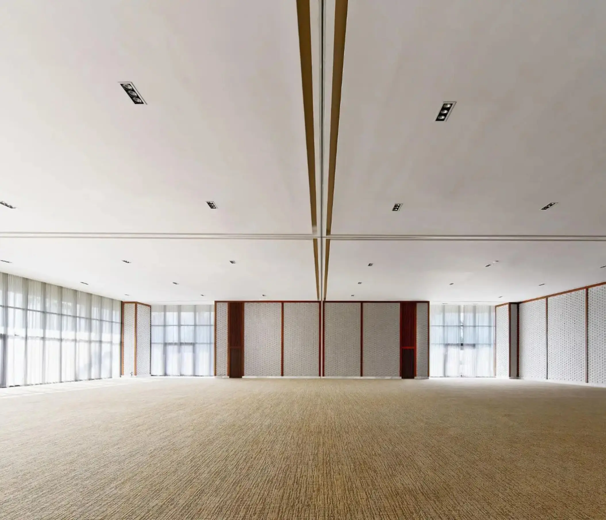 Grand Ballroom indoor wedding reception venue at SLS Playa Mujeres, Cancun