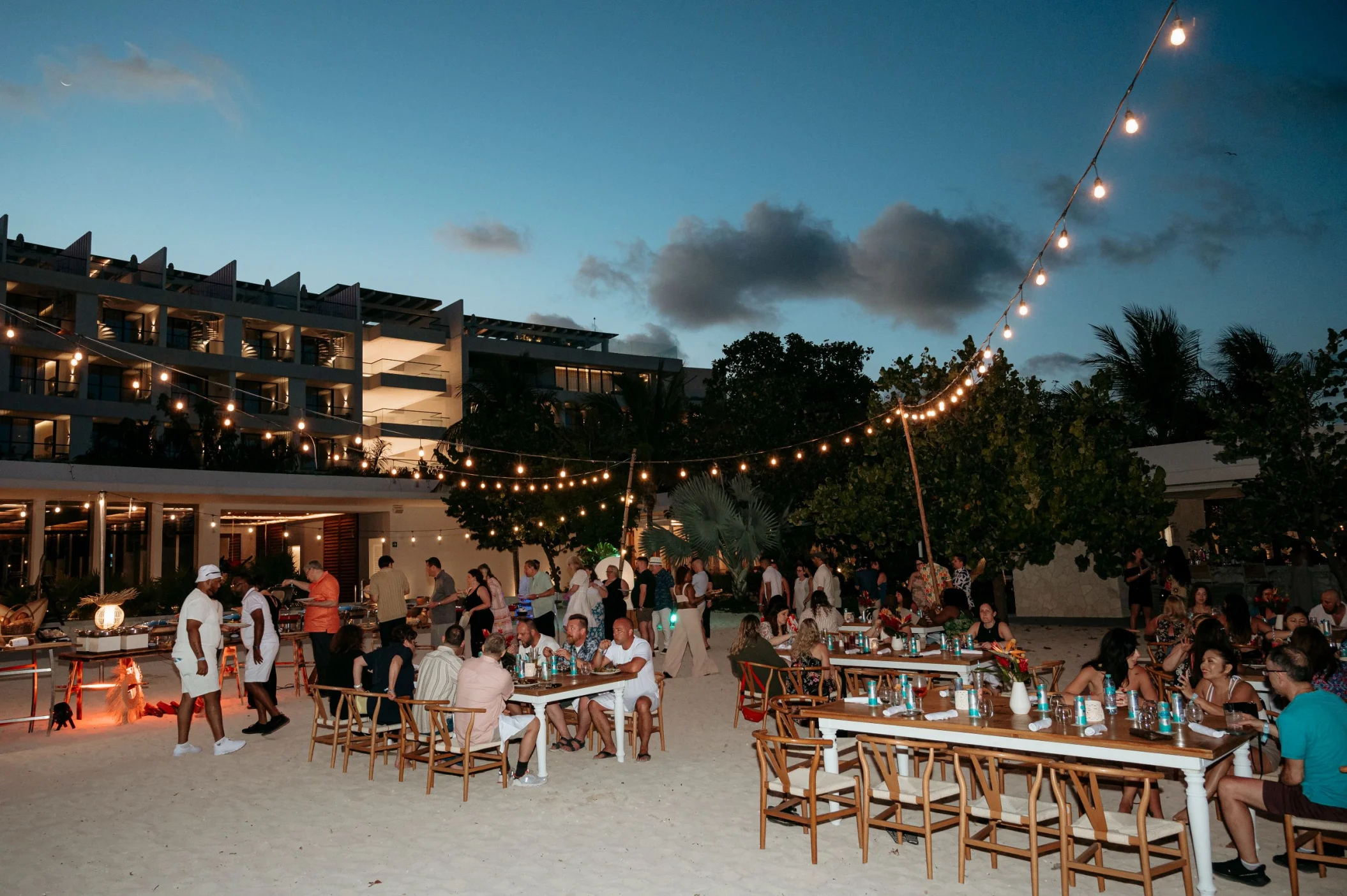 Jungle Beach venue at SLS Playa Mujeres