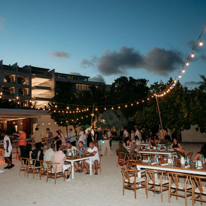 Jungle Beach venue at SLS Playa Mujeres