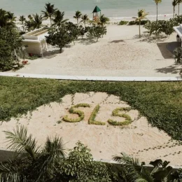 jungle beach venue at SLS Playa Mujeres