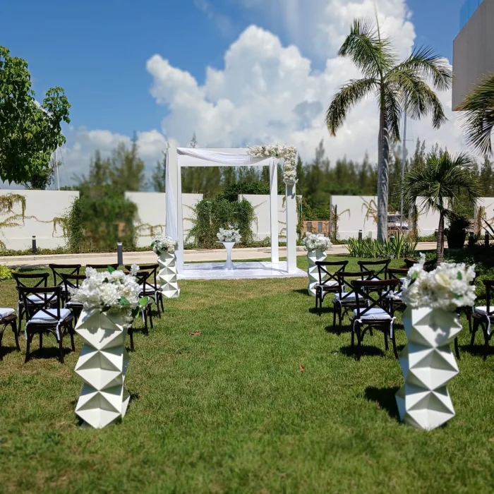 Marina Lawn venue at SLS Playa Mujeres