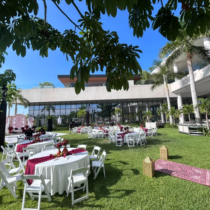 Marina Lawn venue at SLS Playa Mujeres