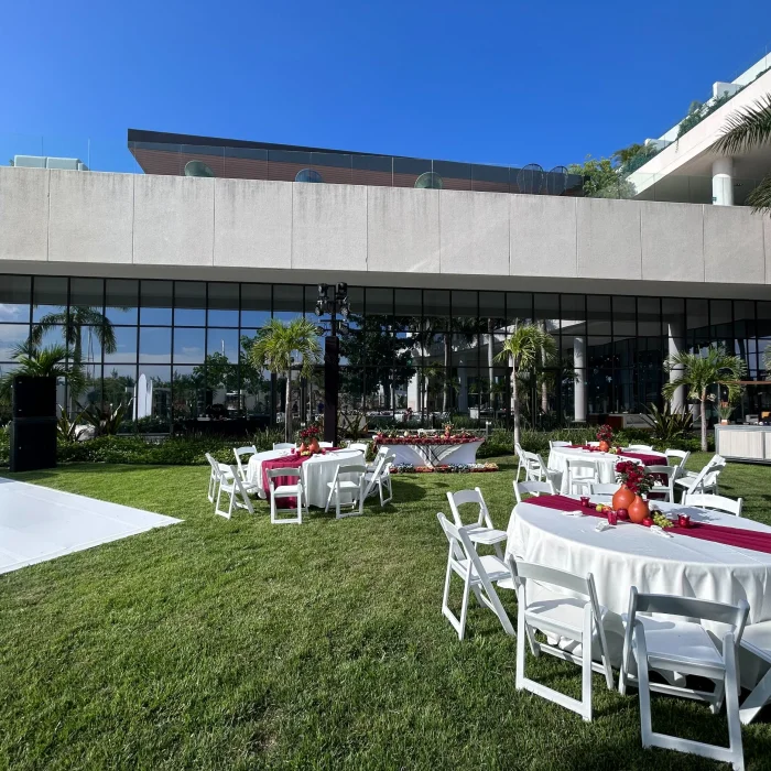 Marina Lawn venue at SLS Playa Mujeres