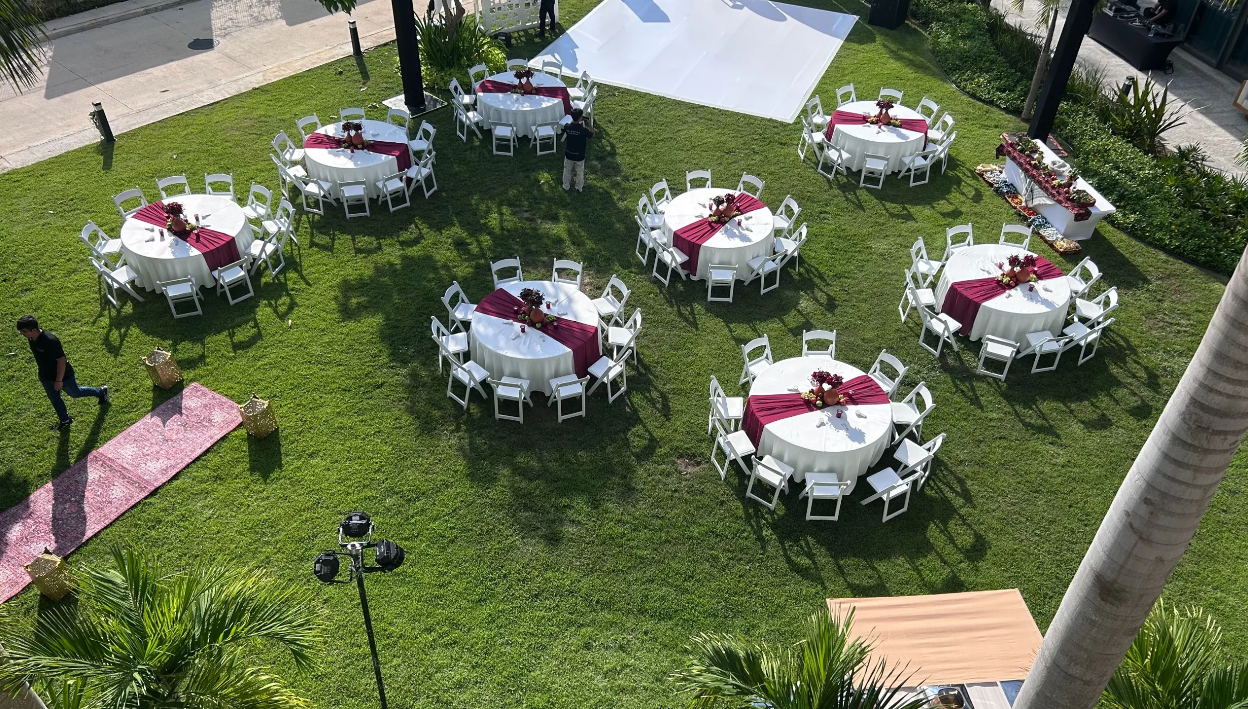 Marina Lawn venue at SLS Playa Mujeres