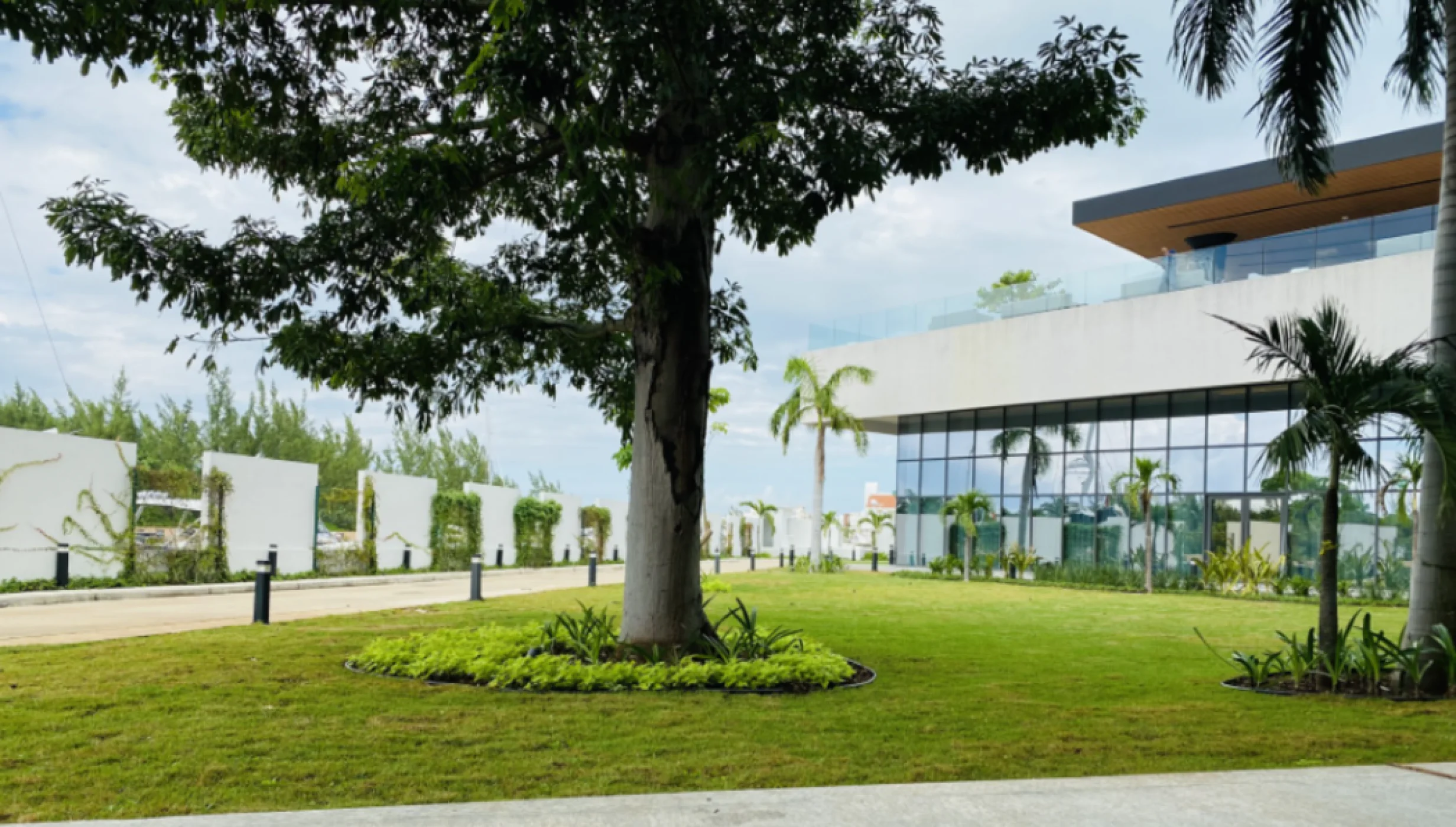 marina lawn venue at SLS Playa Mujeres