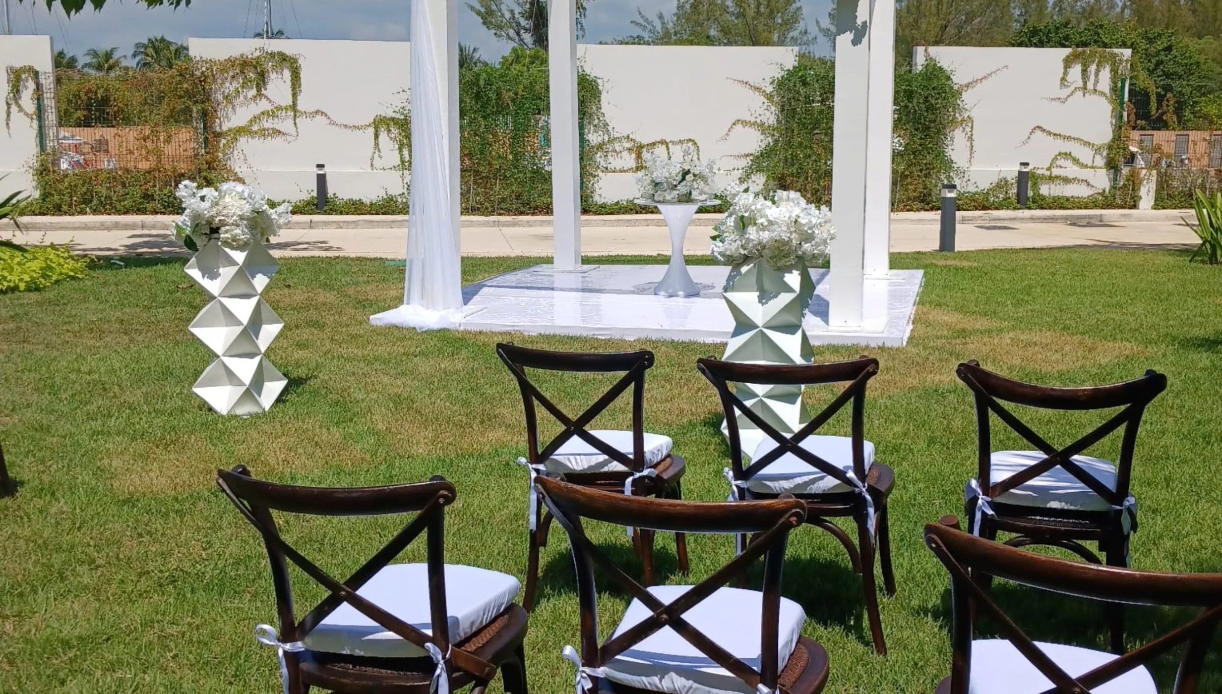 Marina Lawn venue at SLS Playa Mujeres