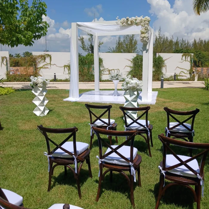 Marina Lawn venue at SLS Playa Mujeres