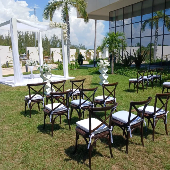 Marina Lawn venue at SLS Playa Mujeres