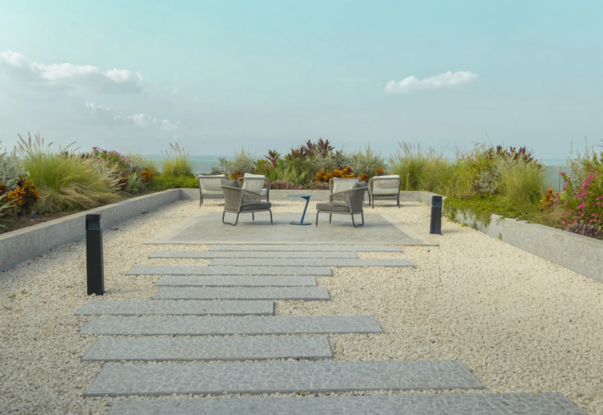 sky rooftop wedding ceremony venue at sls playa mujeres