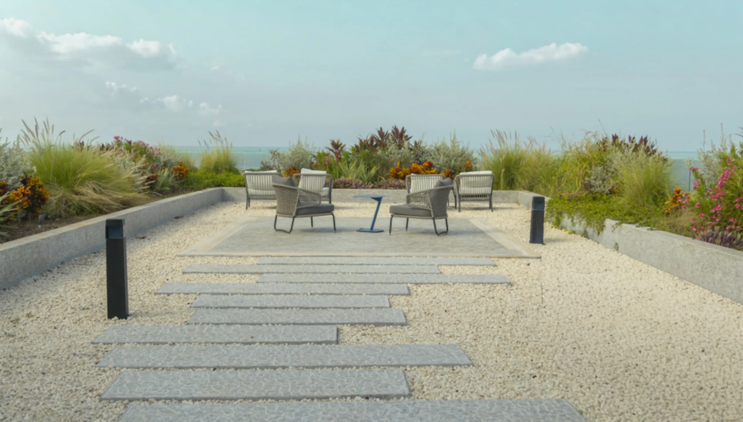 sky rooftop wedding ceremony venue at sls playa mujeres