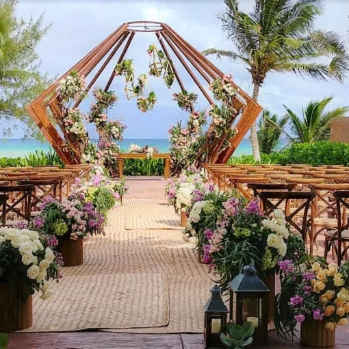 beachfront gazebo venue at The Fives Beach Hotel & Residences