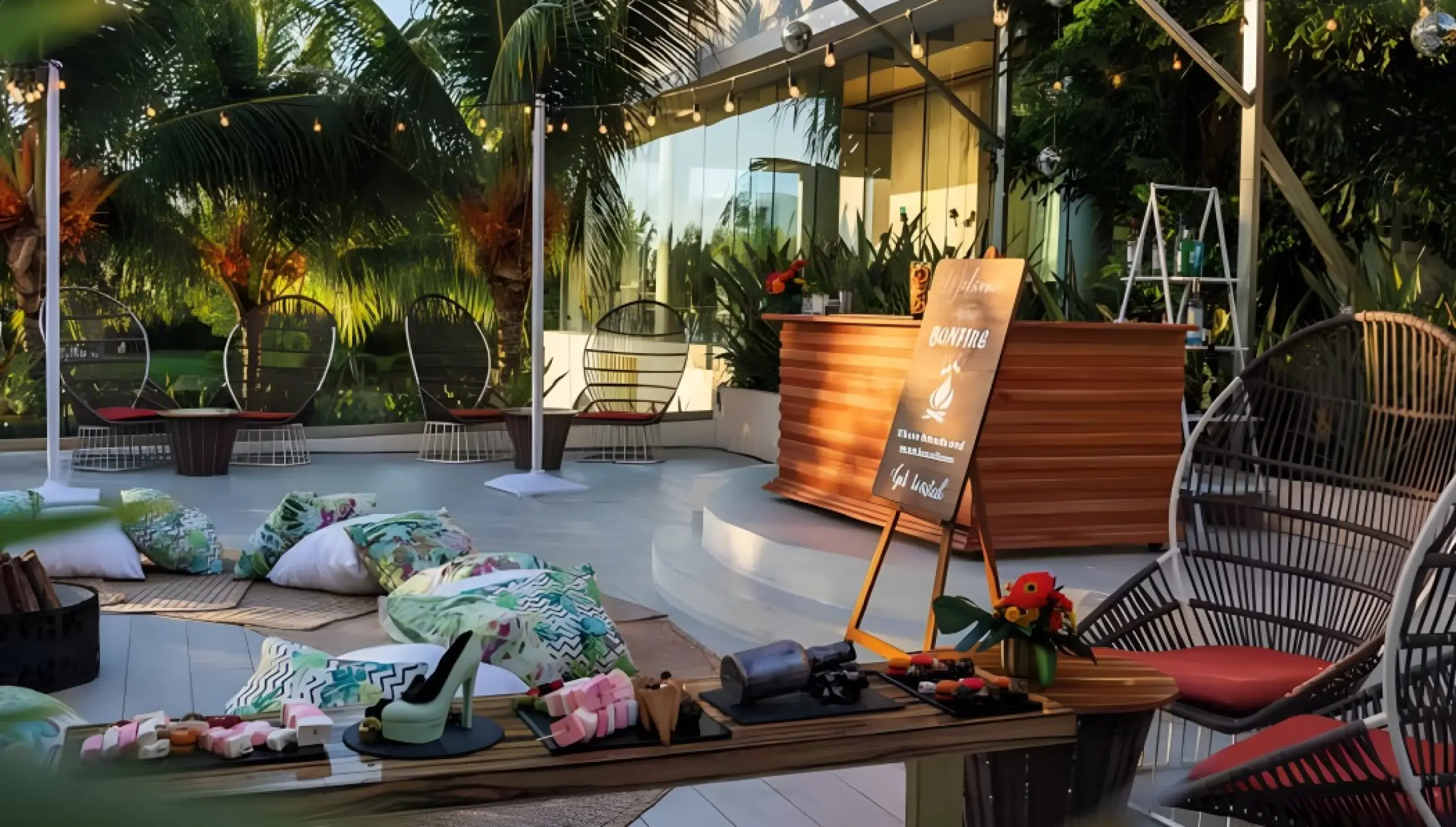 aurum terrace venue at trs coral