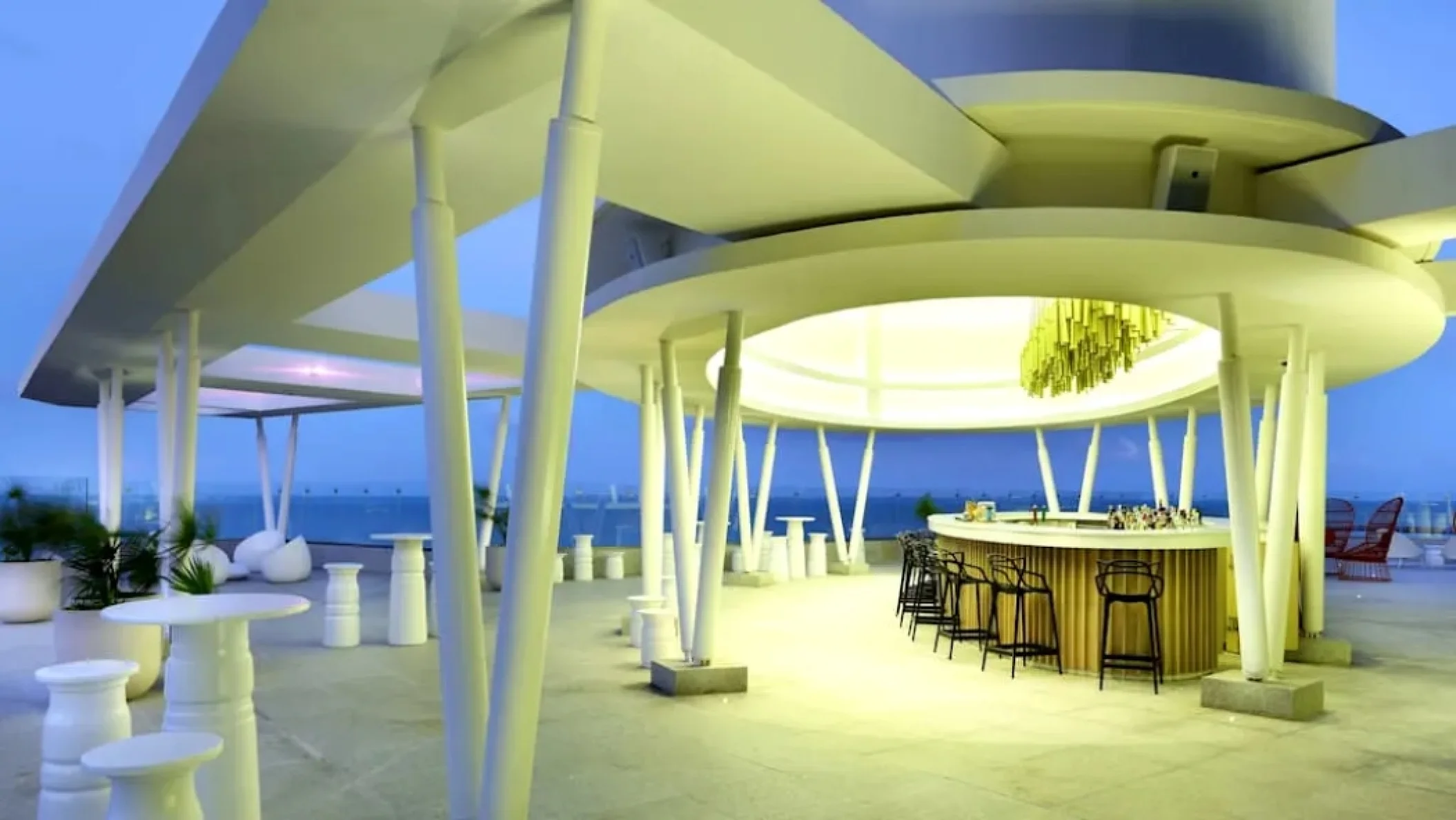 gravity terrace rooftop venue at trs coral